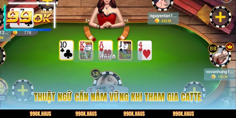 Bài Catte - Tổng Hợp Luật Đánh Chi Tiết Trên Nền Tảng 99OK 3 Review thuật ngữ cần nắm rõ khi tham gia Catte